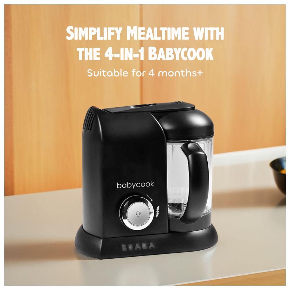 Beaba 4-in-1 Food Maker Babycook Solo - Black