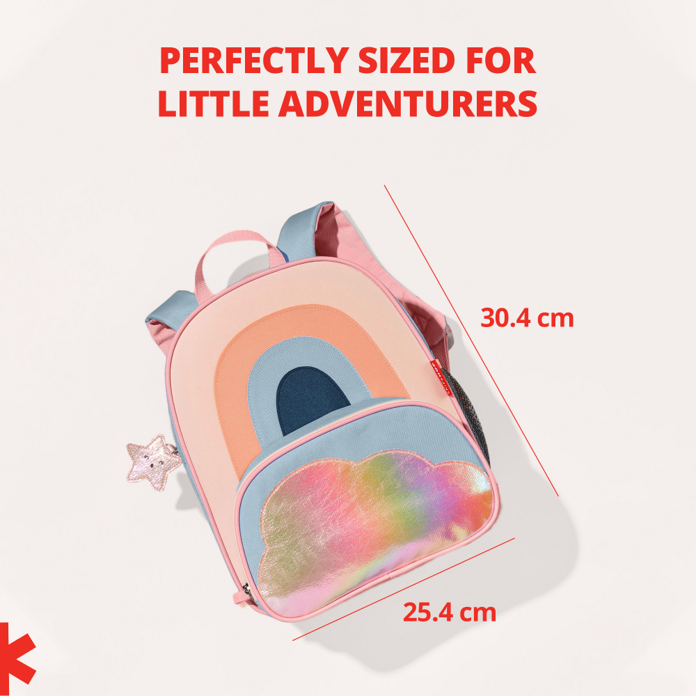 SkipHop - Spark Style Backpack - Rainbow - 12.5-Inch/32cm