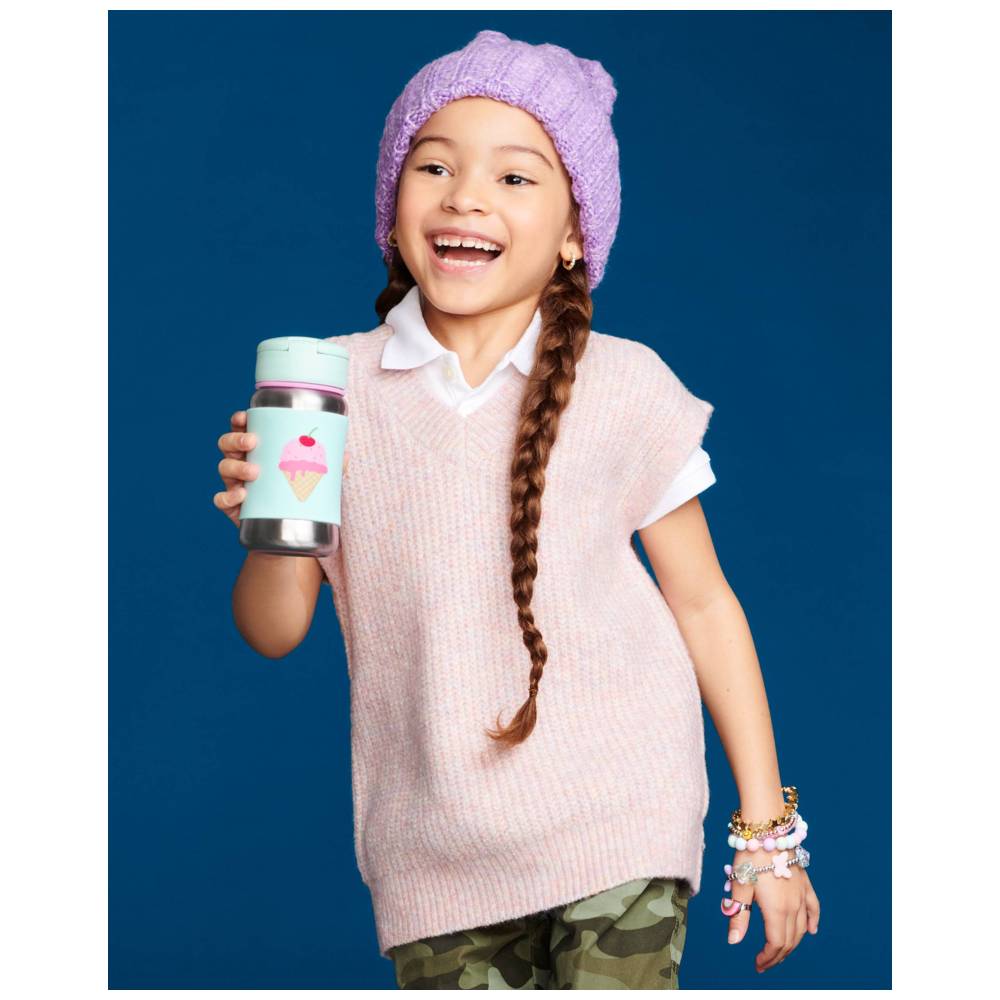 سكيب هوب - زمزمية ماصة ستانلس ستيل - سبارك - آيس كريم - 350 مل