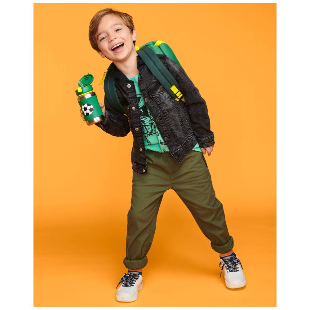 سكيبهوب - مطارة ستانلس ستيل بمصاصة - سبارك ستايل - كرة قدم