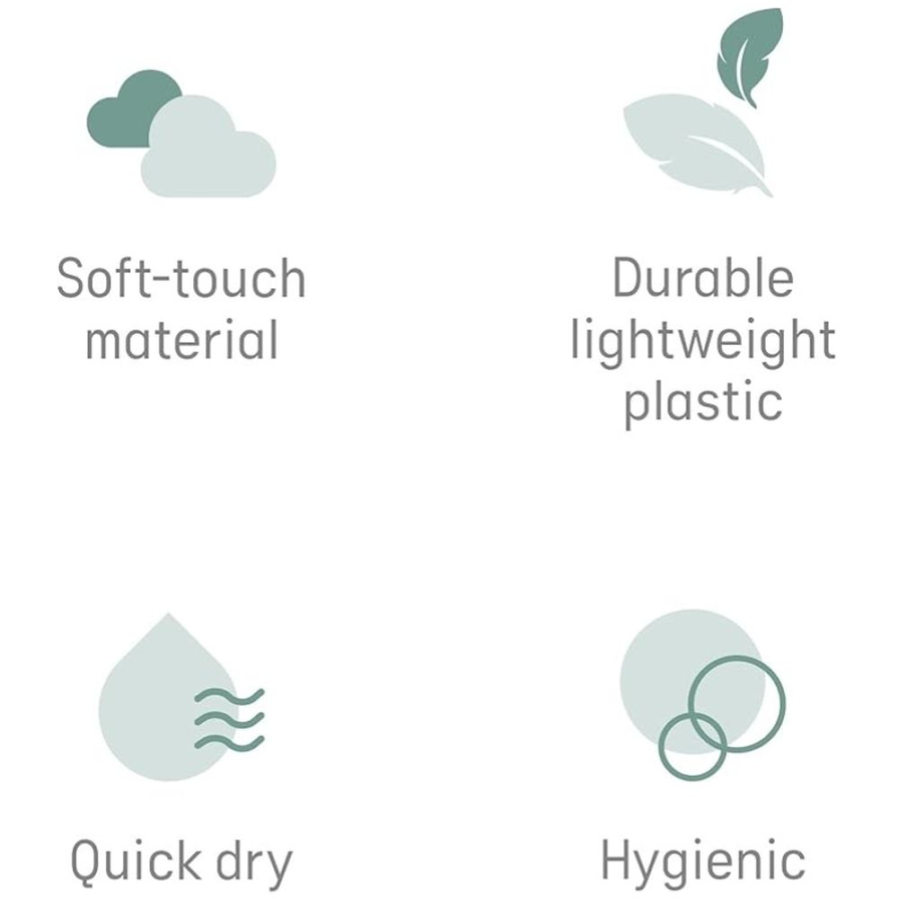 أنجل كير - حوض استحمام للأطفال 2 في 1 - أبيض