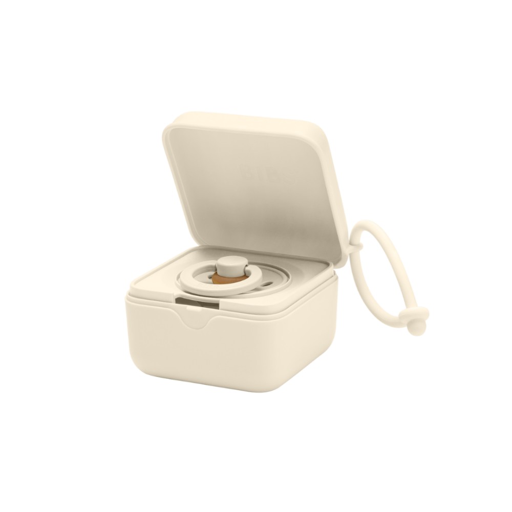 Bibs - Pacifier Box - Ivory