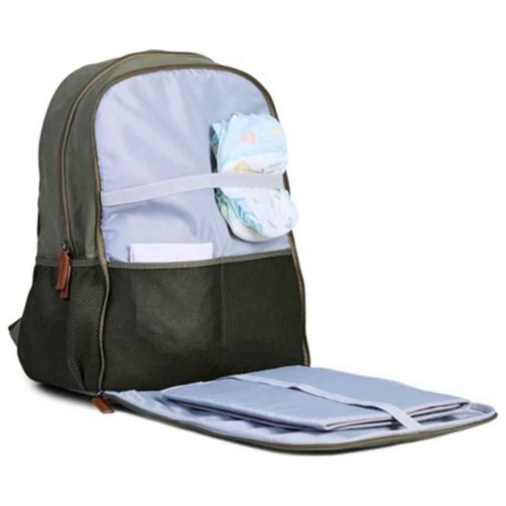 تشايلد هوم - شنطة ظهر للحفاضات - دادي - كاكي