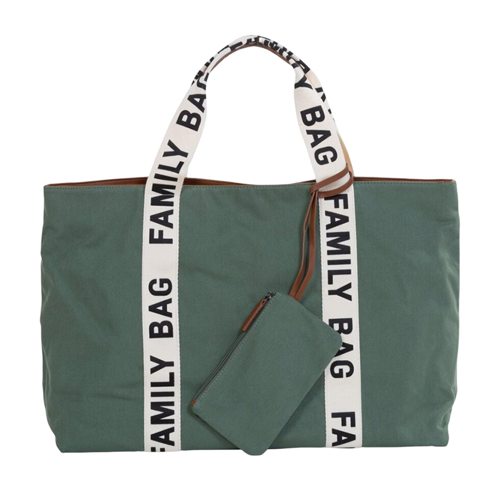 تشايلد هوم - شنطة العائلة - قماش - أخضر