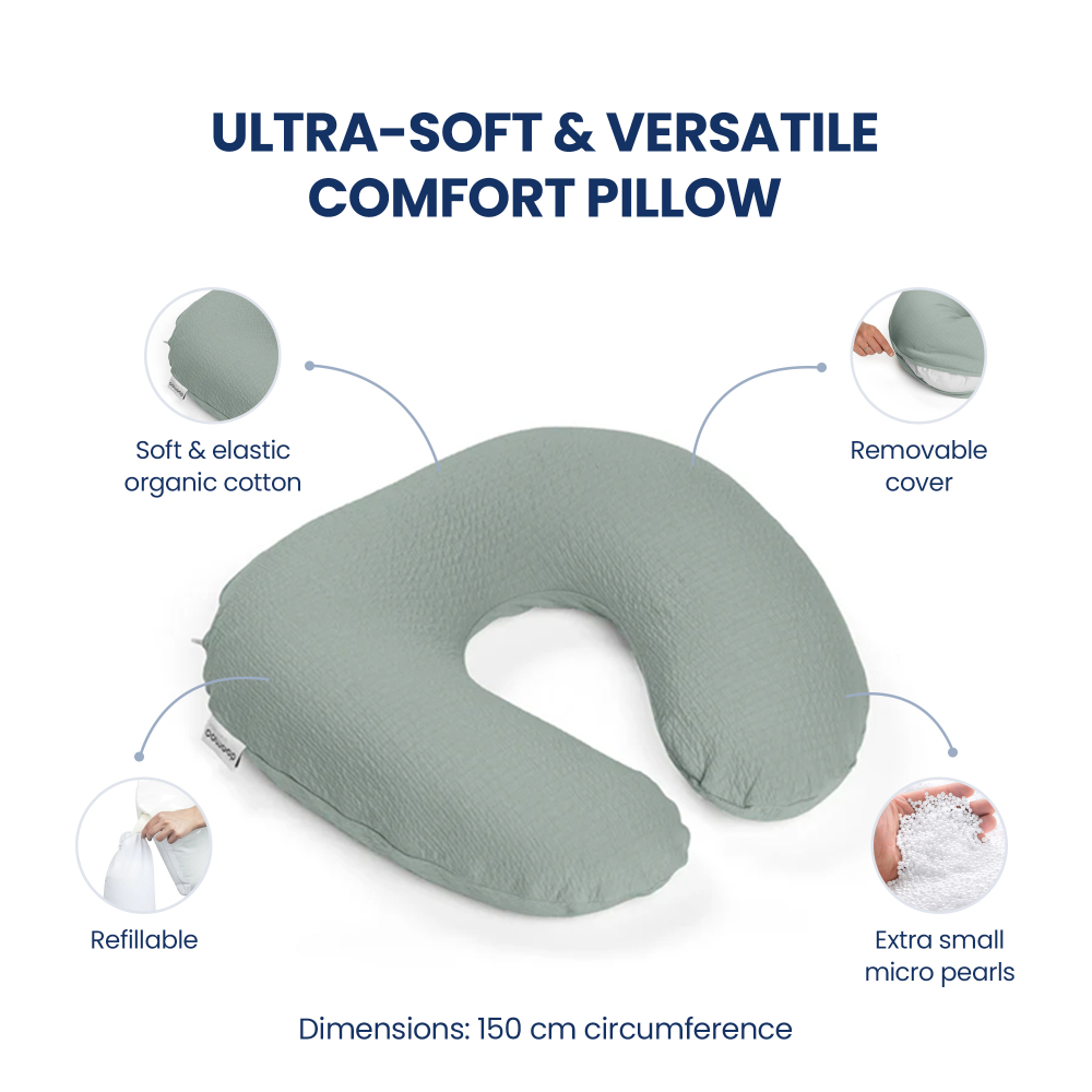Doomoo - Softy Multi-Use Pillow - Jersey Green