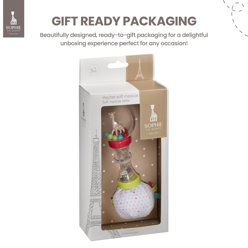 Sophie la girafe - Il Etait Une Fois Soft Maracas Rattle