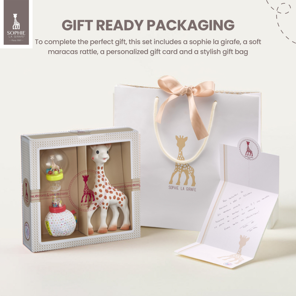 صوفي الزرافة مجموعة ألعاب كلاسيكية 4 صوفي الزرافة