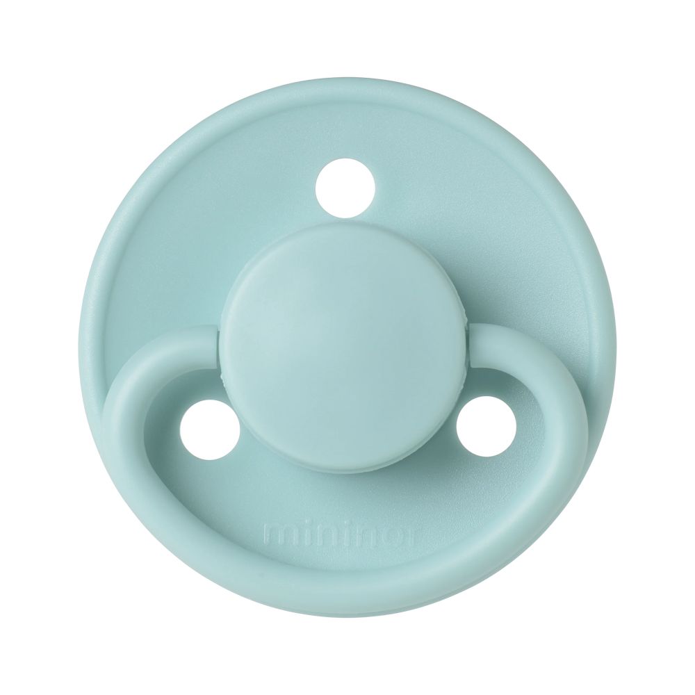مينينور - لهاية سيليكون دائرية - 6 أشهر - نعناعي بارد