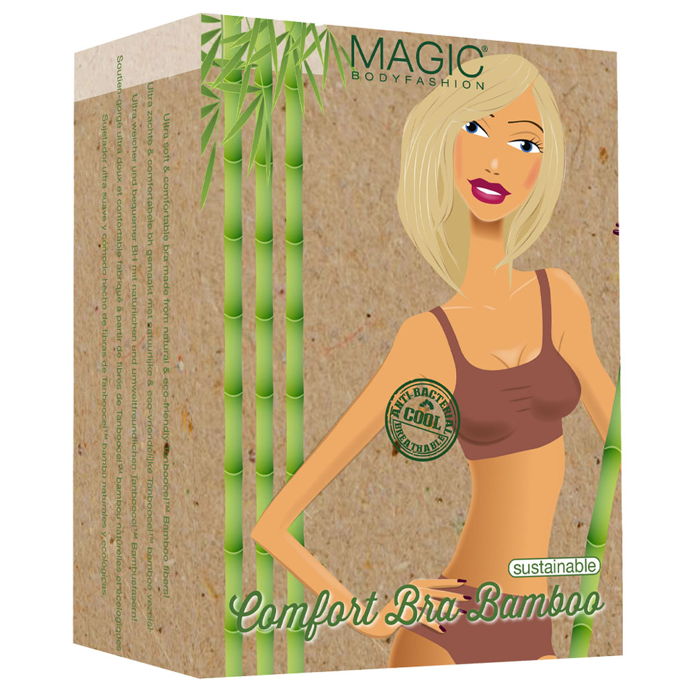 Magic Body Fashion - Bamboo Comfort Bra - Bamboo Mocha