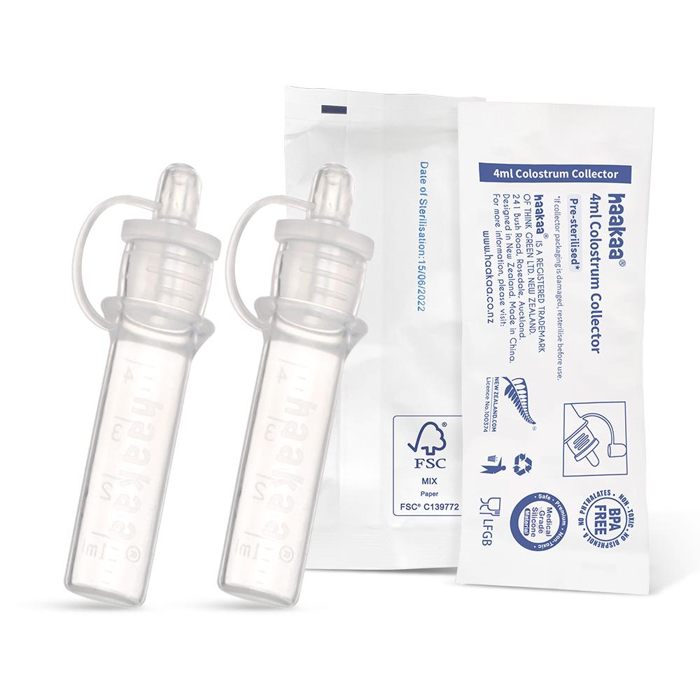 Haakaa - Silicone Colostrum Collectors - Pack of 2 - (Pre-Sterilized)