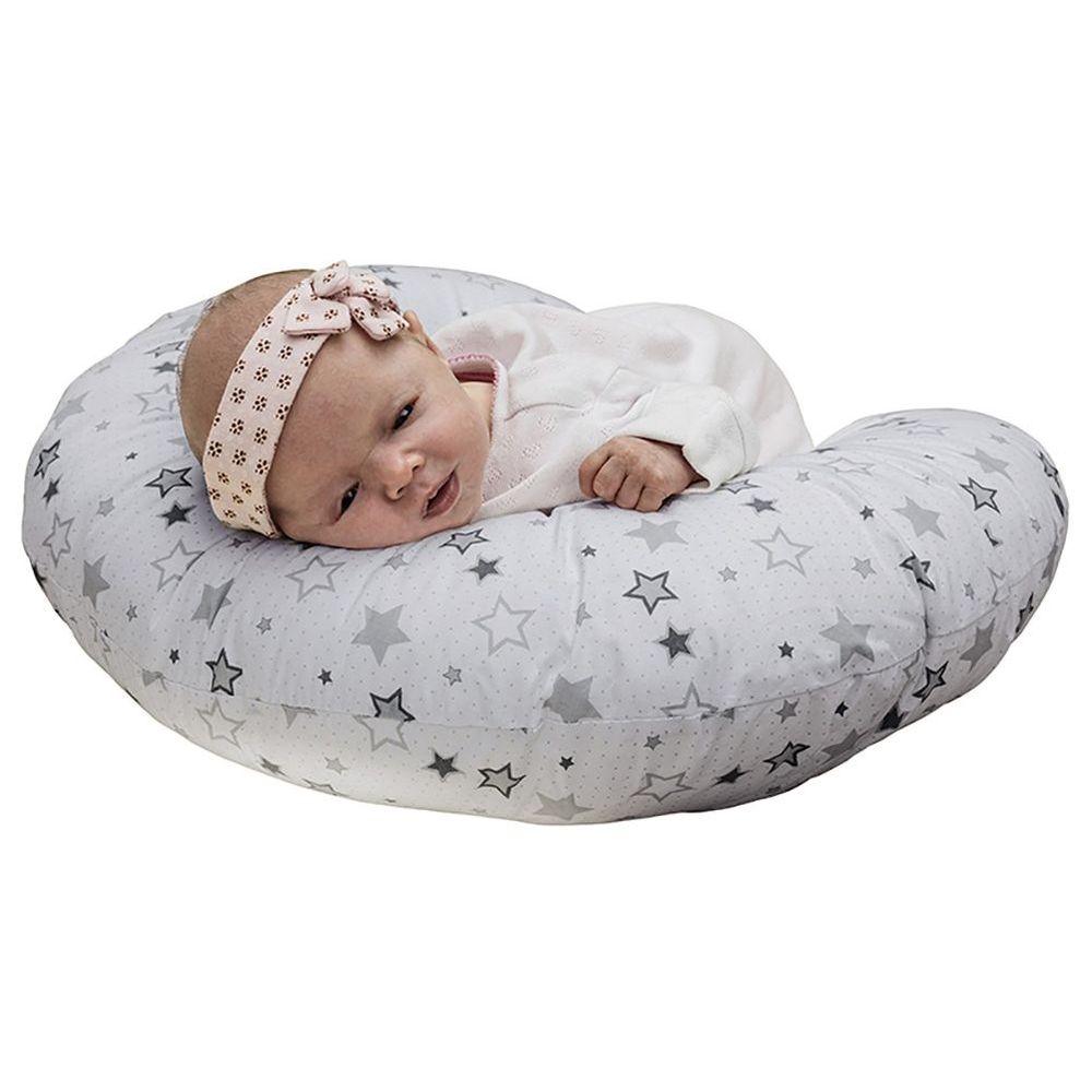 Kinder Valley - Multi-Use Donut Nursing Pillow - Silver