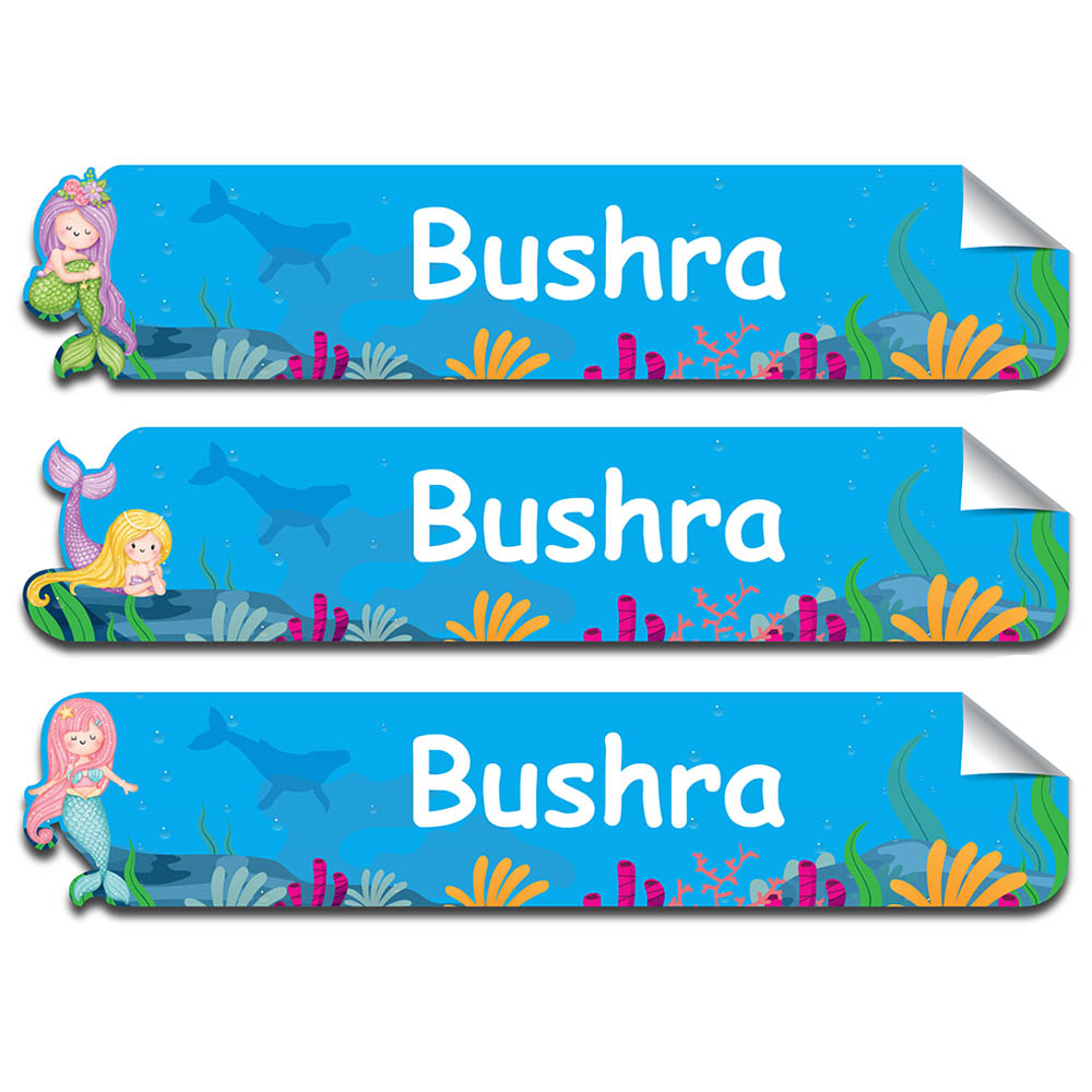 ماي ليبلز - ملصقات قابلة للتخصيص - حورية البحر - عدد 107