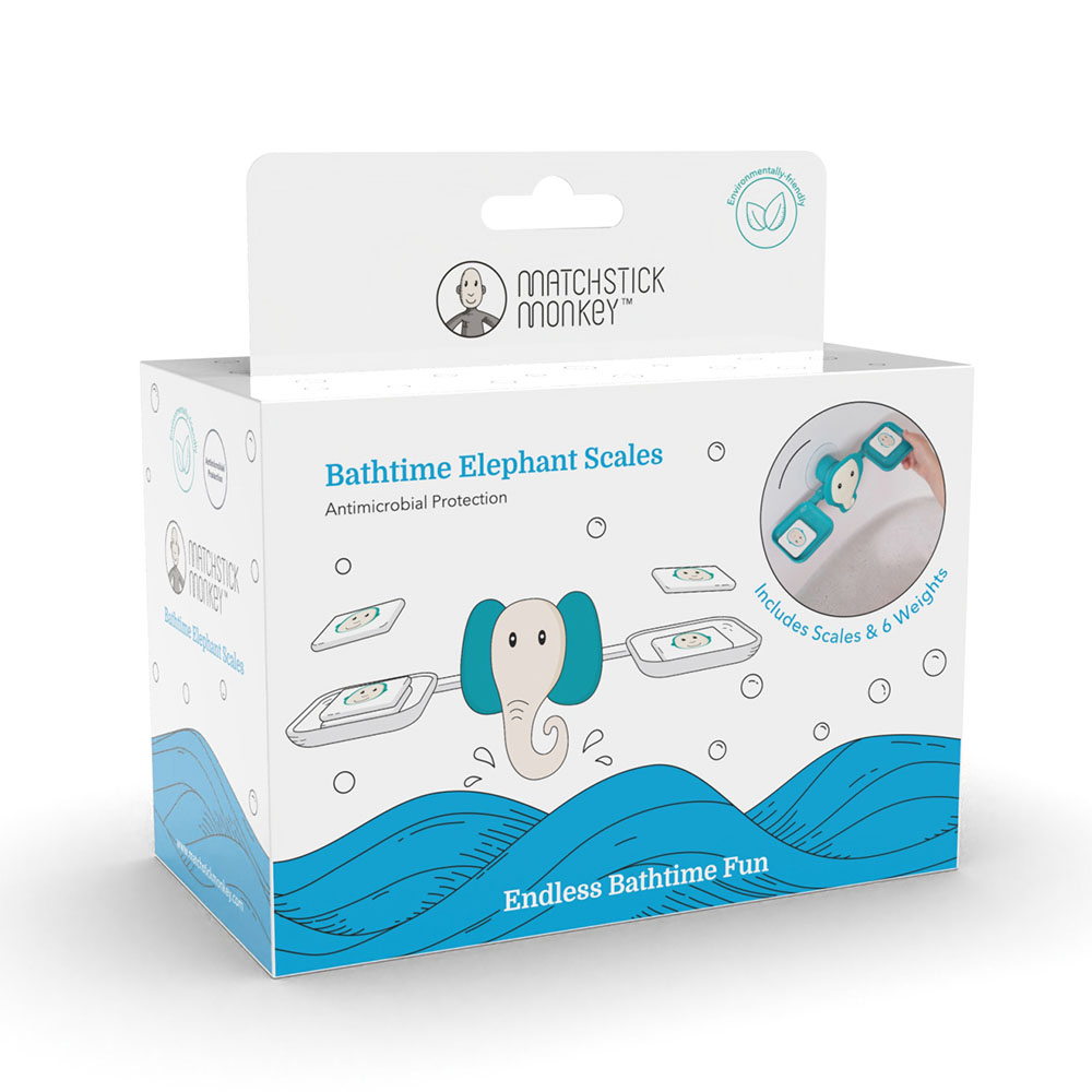Matchstick Monkey - Bathtime Scale - Elephant