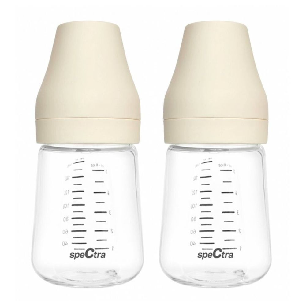 Spectra Breast Milk Storage Bottle - Assorted - Pack of 2 - 160ml