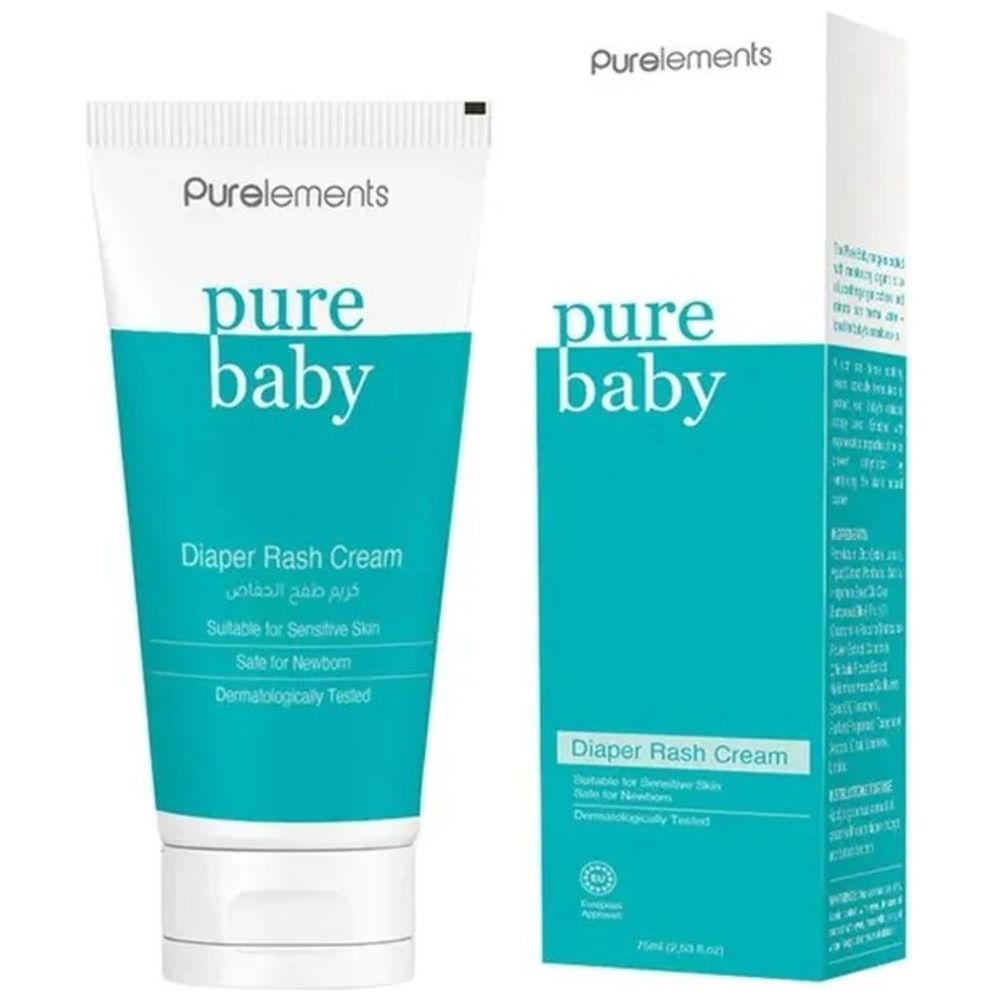 Purelements Diaper Healing Rash Cream With Zinc Oxide - 75ml