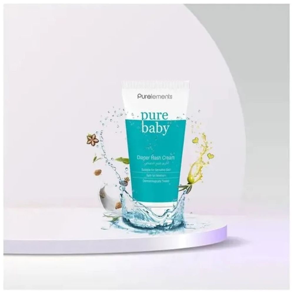 Purelements Diaper Healing Rash Cream With Zinc Oxide - 75ml