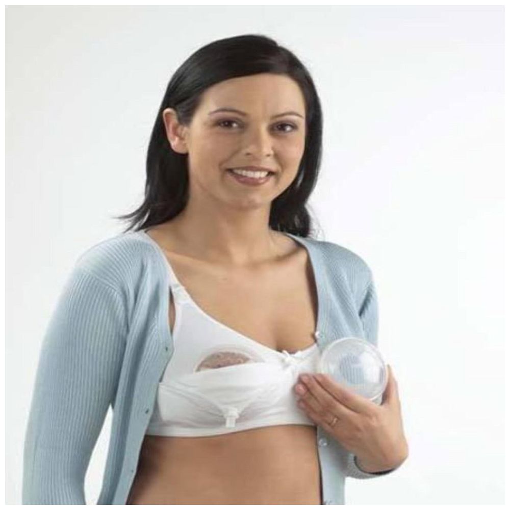 Medela - Breast Shells Help Draw-Out Flat/inverted Nipples - Pack of 2