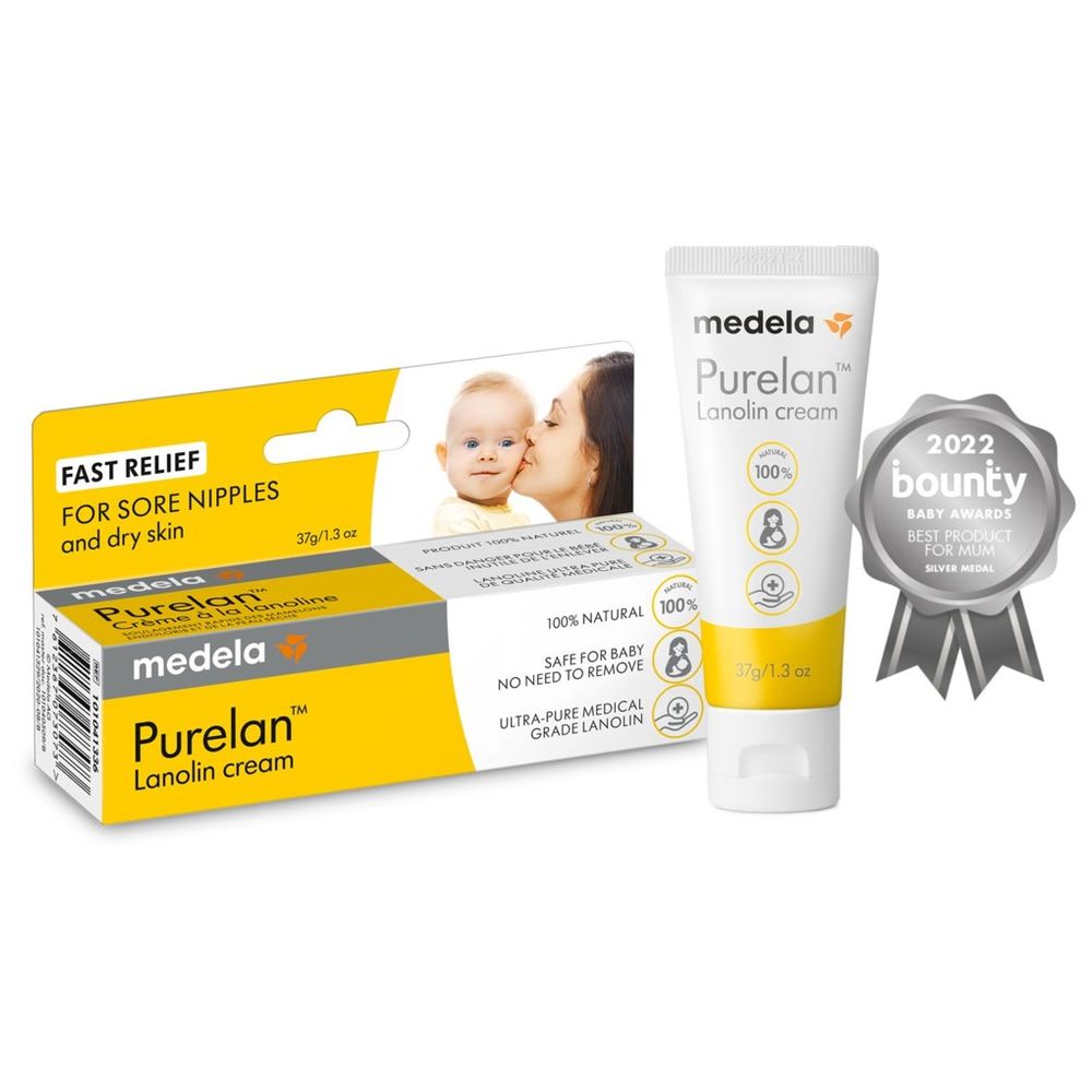 Medela - Purelan Lanolin for Sore Nipples & Cracked Skin 37g/1.3oz