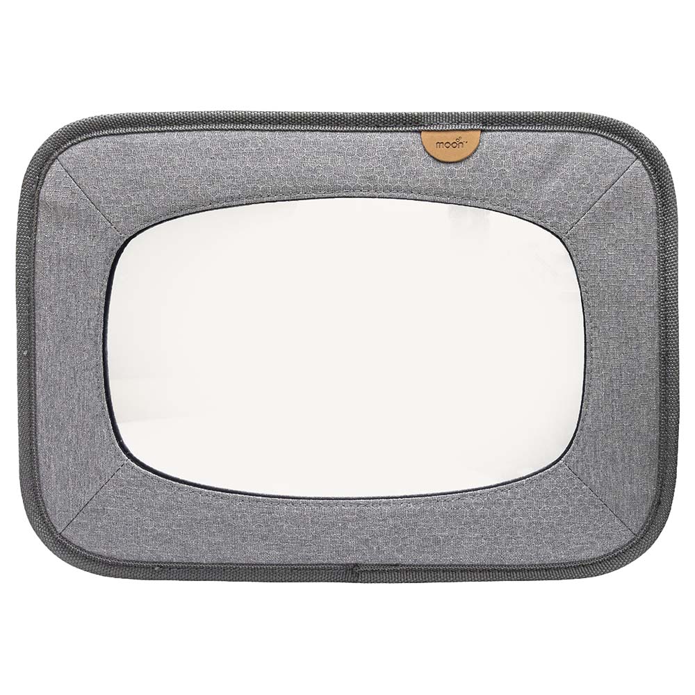 Moon - 360 Degree Baby Back Seat Mirror - Grey