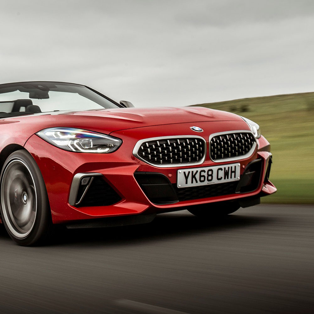 إم إس زي - سيارة لعب بي إم دبليو Z4 M40i 1/32 - أحمر