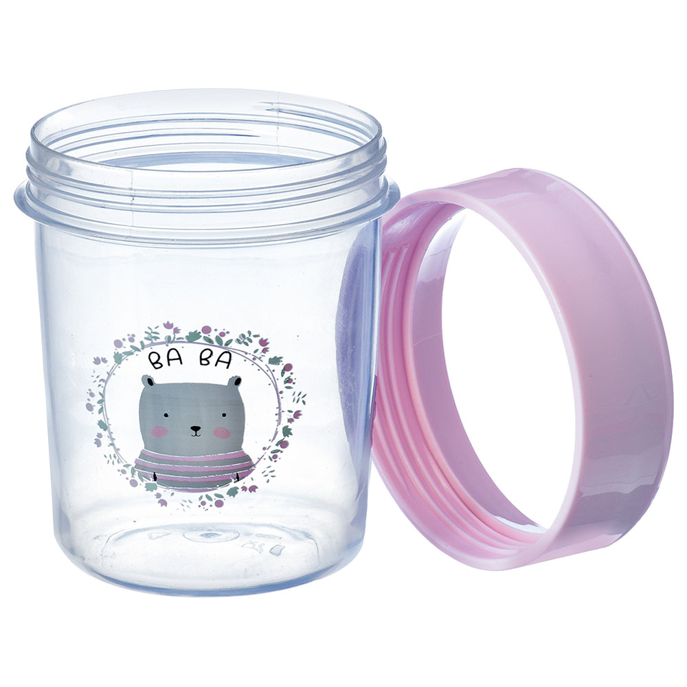 Uniq Kidz - Baby Training Cup - Clear/Pink