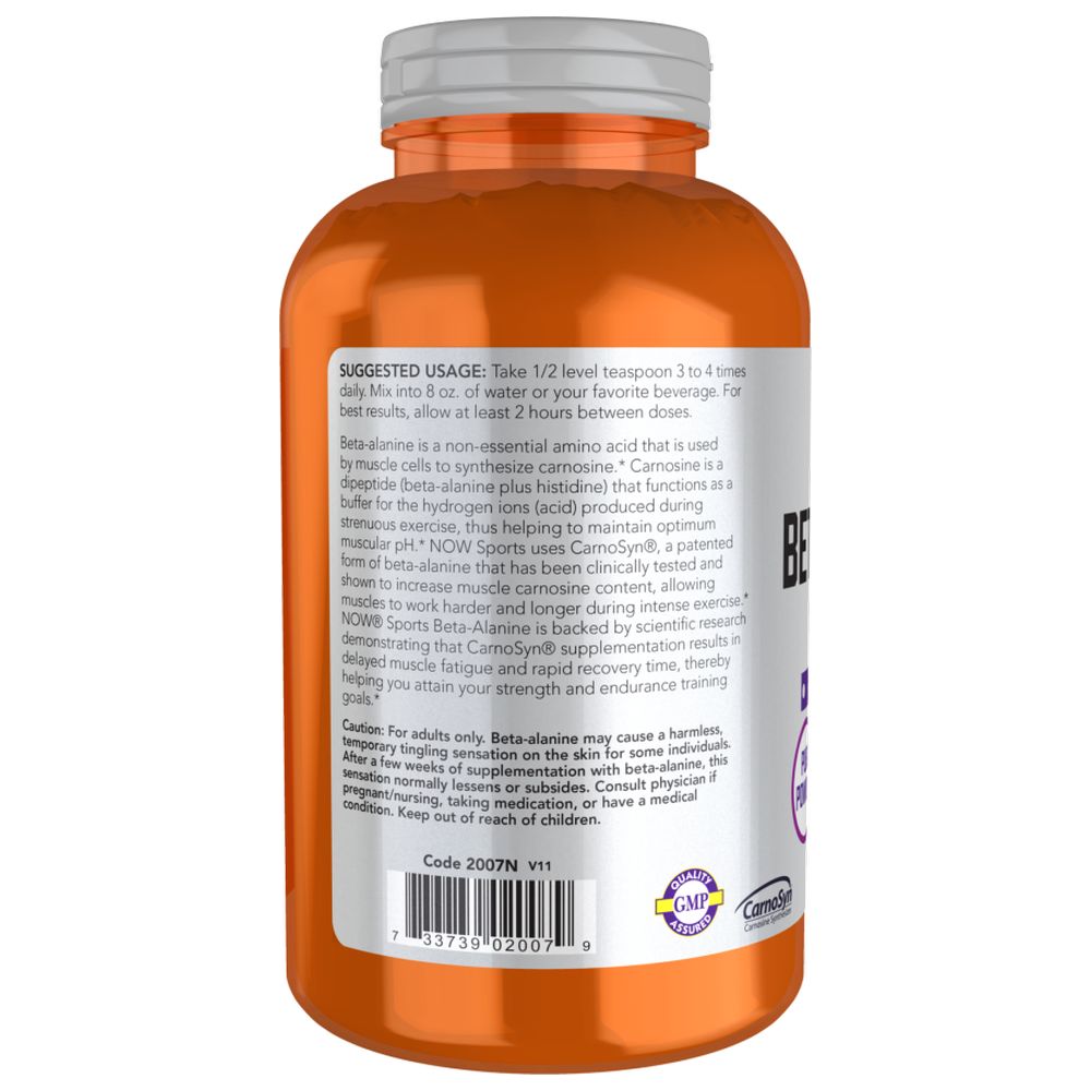 Now Foods - Sports Beta-Alanine Powder 500g