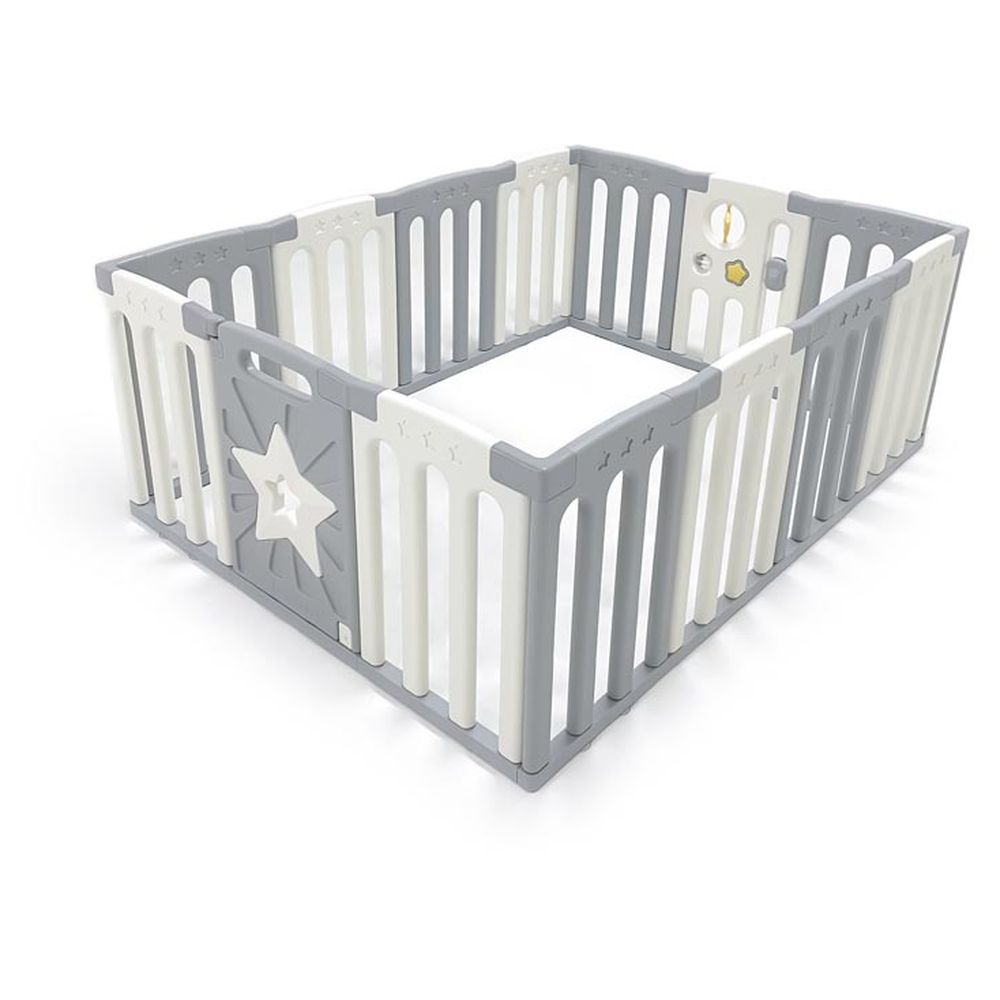 Bumble & Bird - Star Design Baby Safety Playpen - 14 Pcs