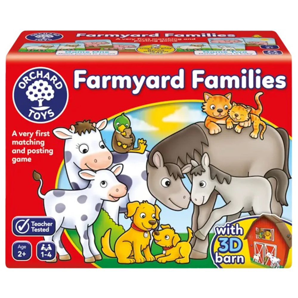 Orchard Toys - Farmyard Families Card Game - 30pcs