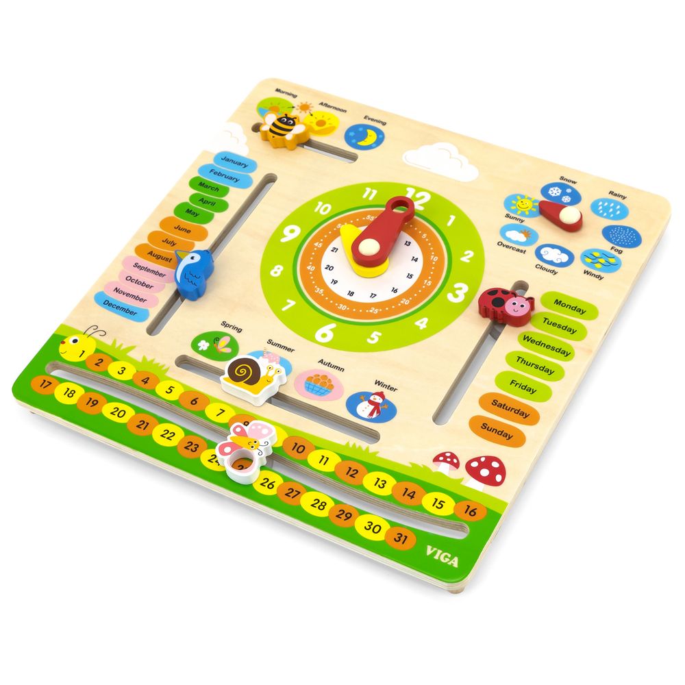 فيجا - تقويم تعليم الوقت والفصول