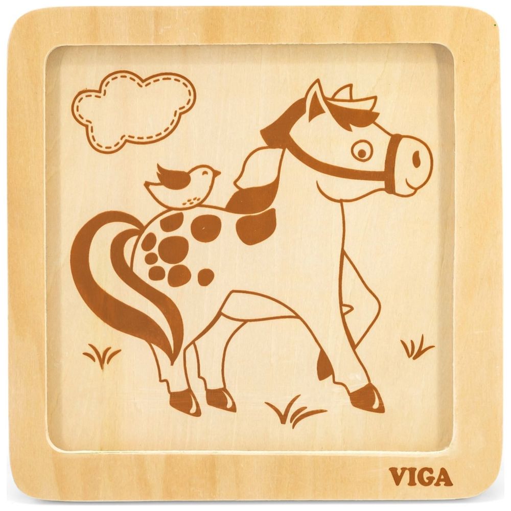 Viga - Handy Puzzle - Horse
