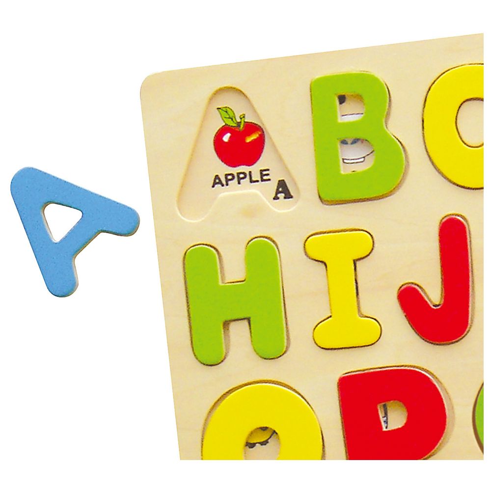 Viga - ABC Alphabets Block Puzzle - 26pcs - Montessori Educational Toy