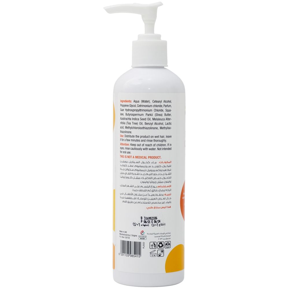 NML - Conditioner Paraben Free Preventive Lice Infestation - 300 ml