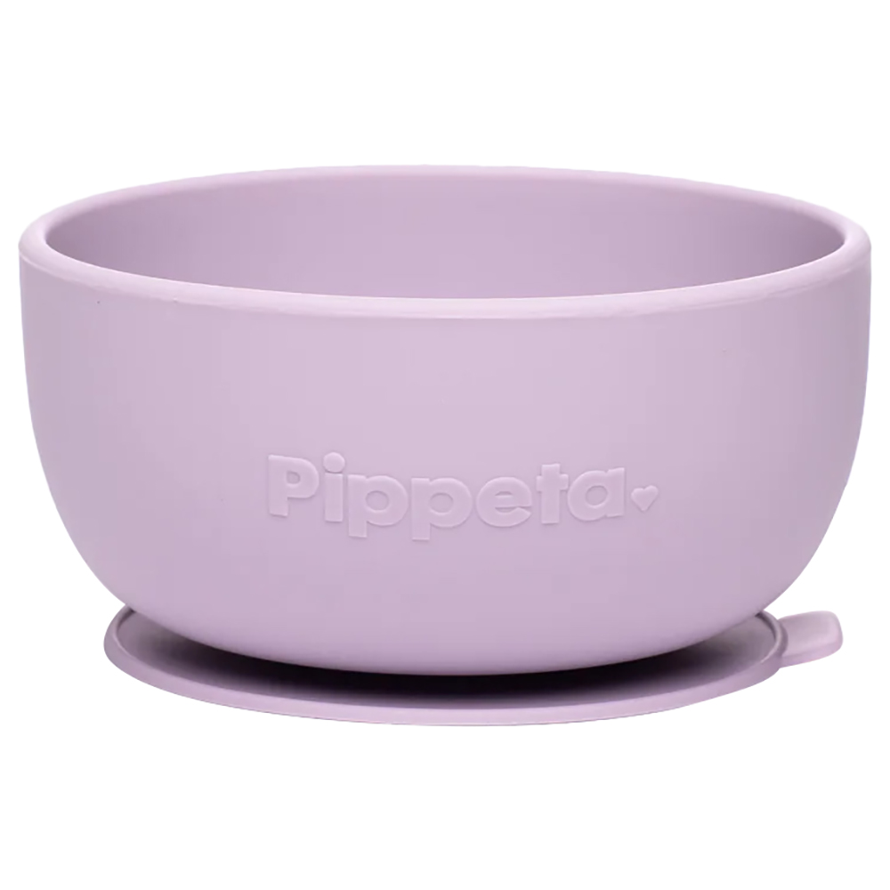 بيبيتا - زبدية سيليكون بقاعدة شفط - ليلكي