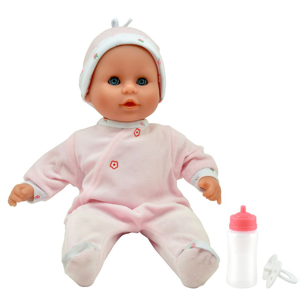 دولز وورلد - دمية ليتل تريجر - 38 سم - زهري - 3 قطع