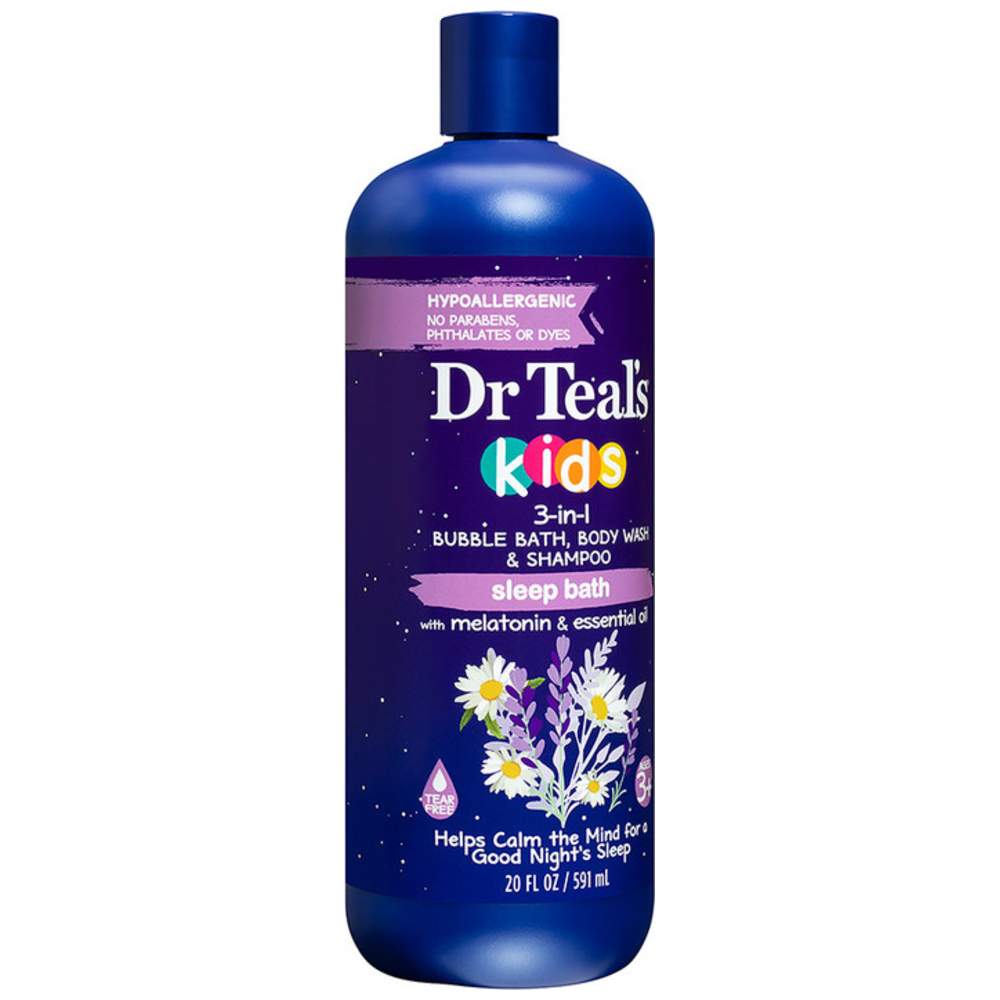 Dr Teal's - Kids Sleep Bubble Bath, Body Wash & Shampoo - 591 ml