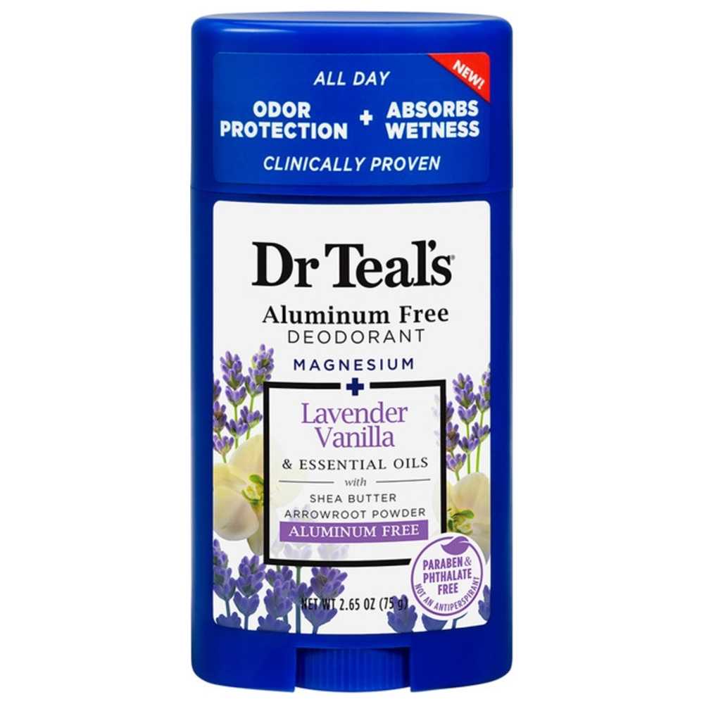 Dr Teal's - Aluminium Free Deodorant Lavender Vanilla 75G