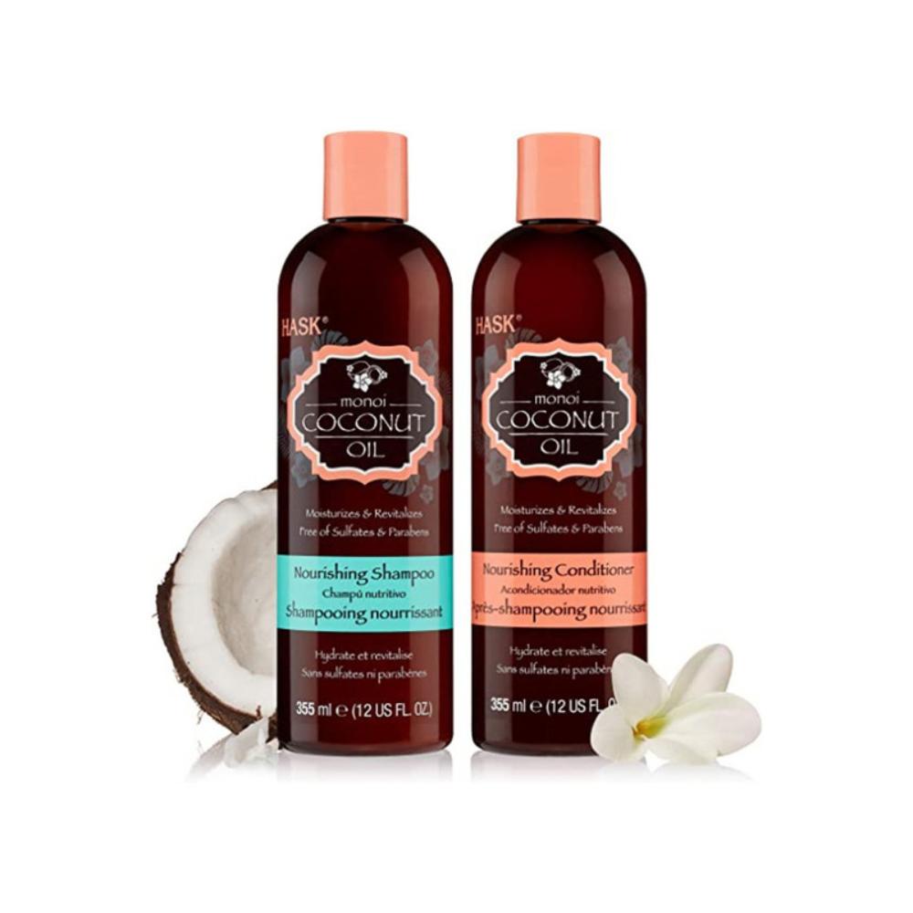 هاسك - شامبو زيت جوز الهند 355 مل وبلسم 355 مل