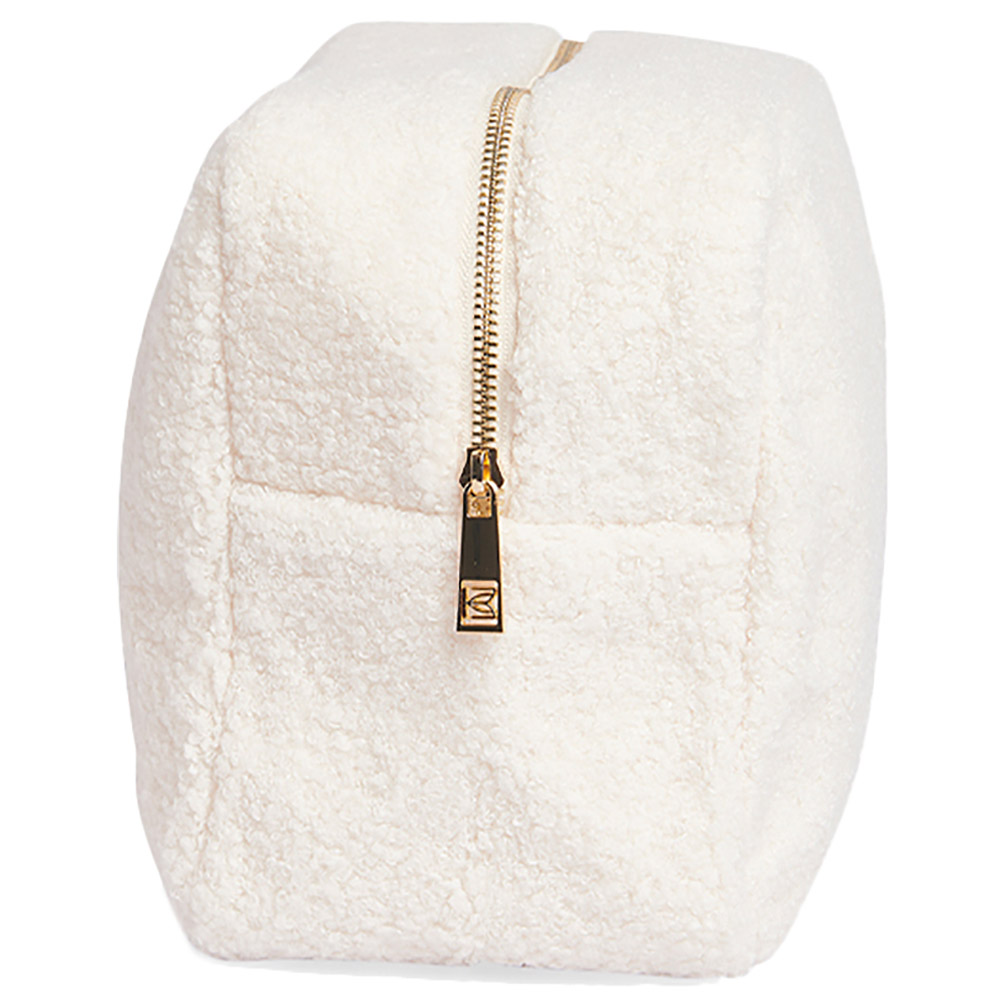 The Happy Tribe - Personalized Large Pouch - Cream Teddy 