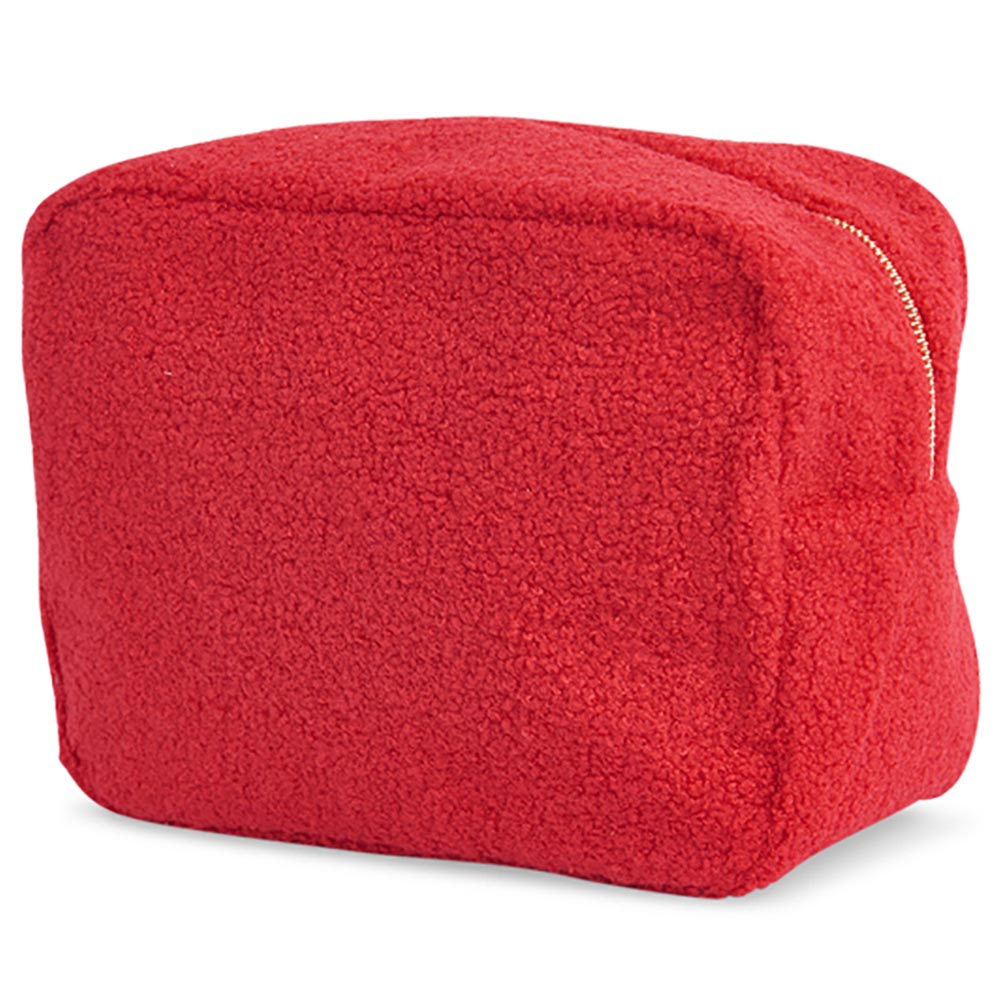 The Happy Tribe - Personalized Large Pouch - Red Teddy