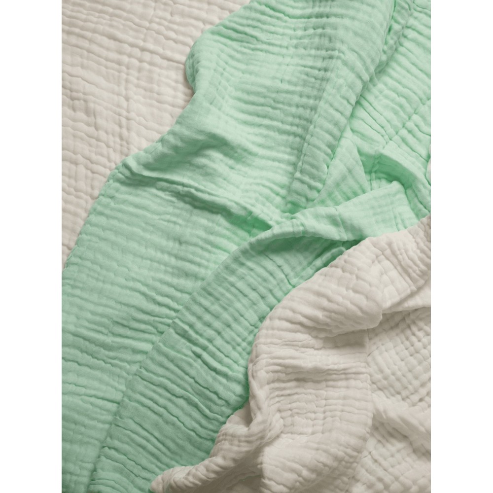 Anvi Baby - Personalized 100% Organic Cotton Muslin Bath Towel - 3 Pc Set