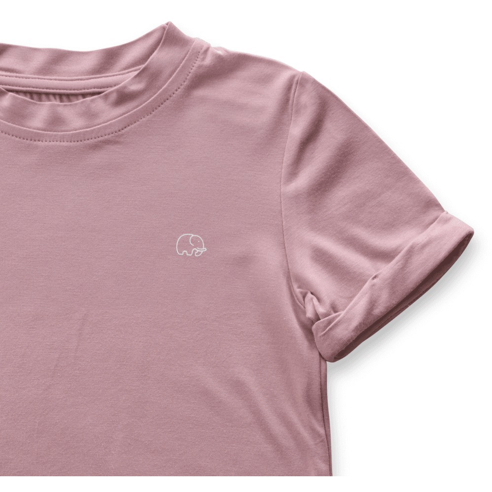 أنفي بيبي - تي شيرت بأكمام قصيرة قابل للتخصيص - ليلكي - 4 سنوات