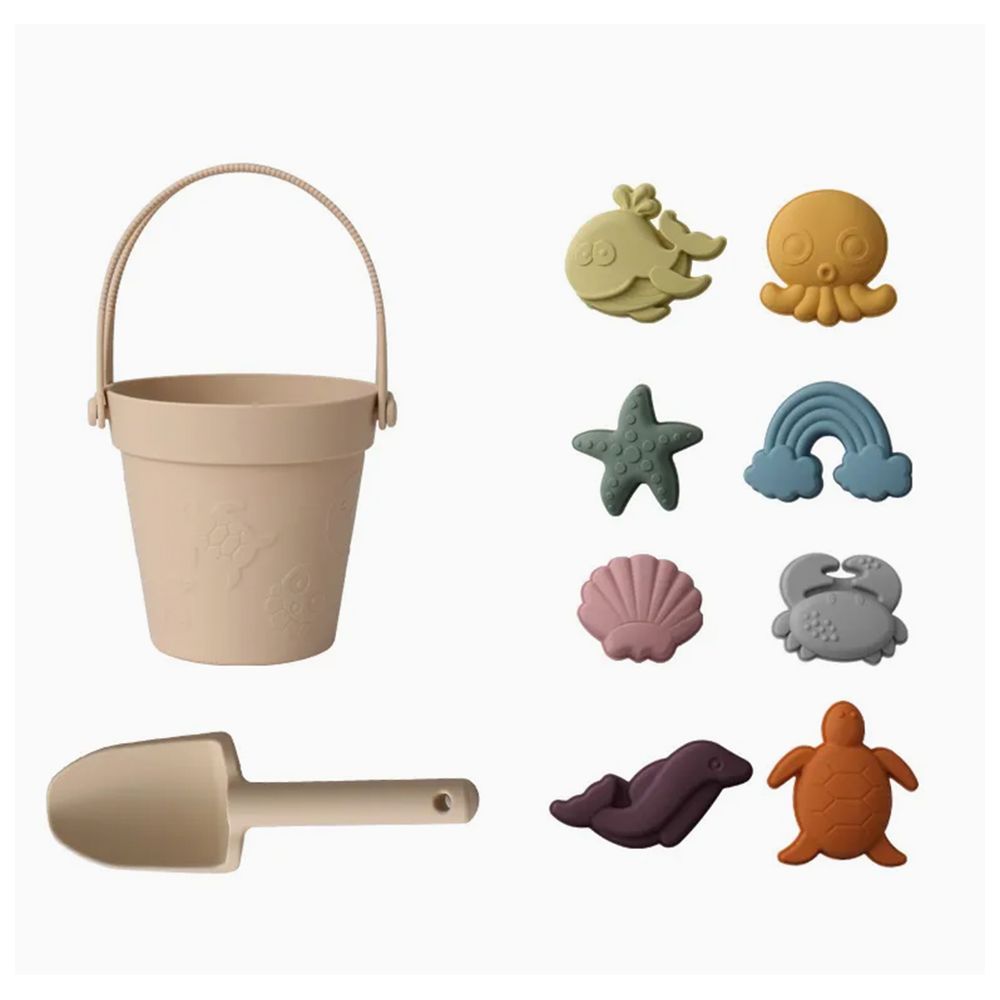 Buddiez Silicone Beach Toys - 10 Pcs