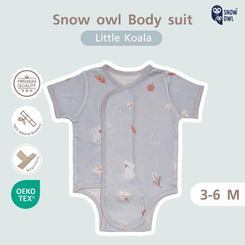 Snow Owl - Body Suit - Little Koala