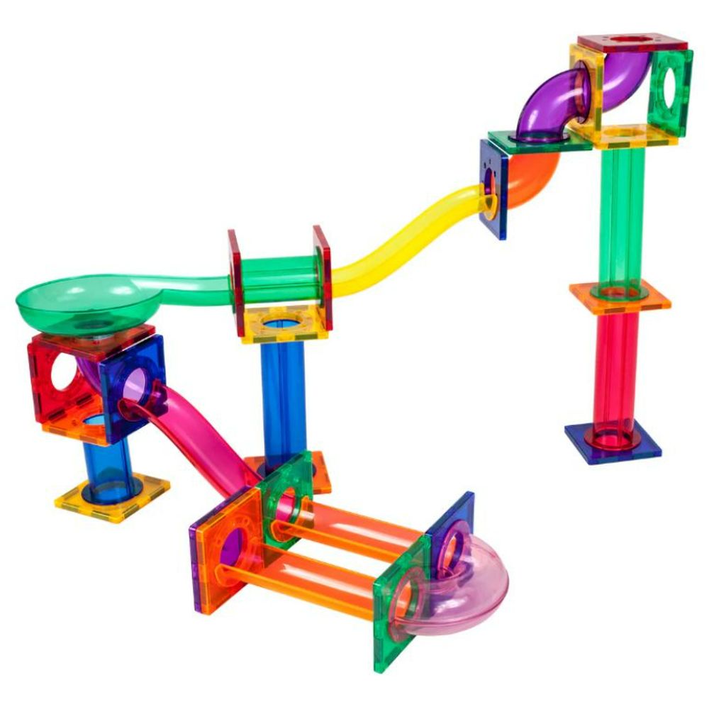 Picasso Tiles - Magnetic Marble Run - 50 Pcs