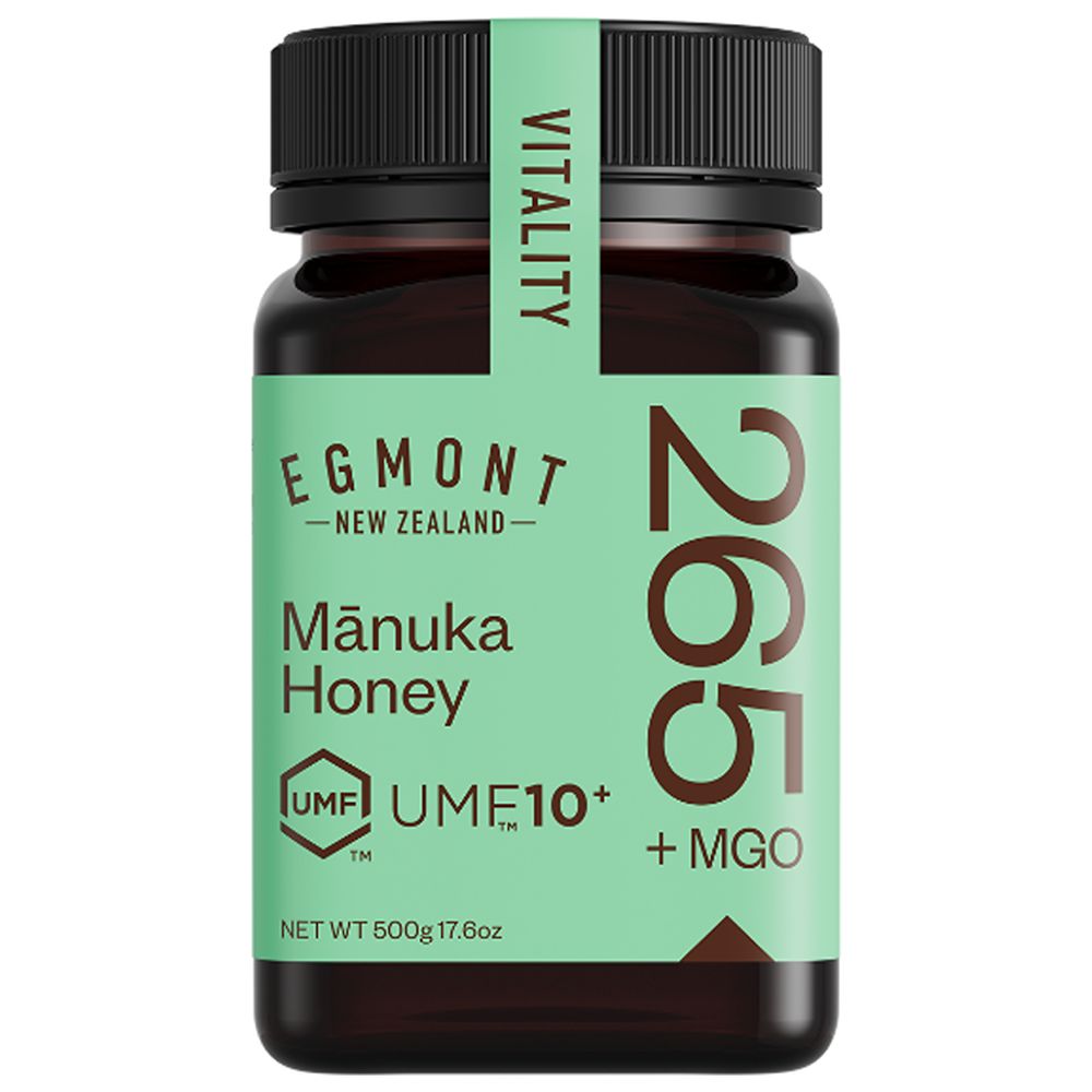 Egmont Honey - Raw Manuka Monofloral Honey 10+ UMF & 265+ MGO - 500 gm