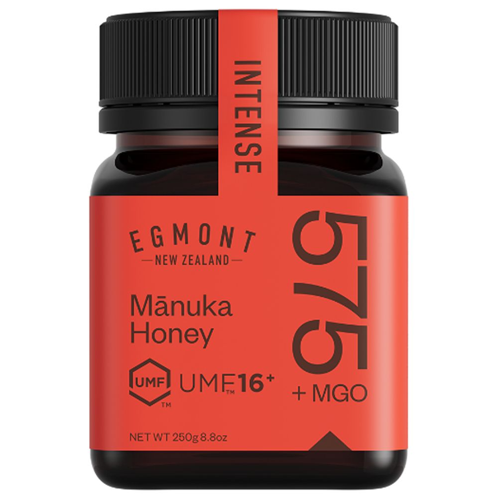 Egmont Honey - Raw Manuka Monofloral Honey 16+ UMF & 575+ MGO - 250 gm