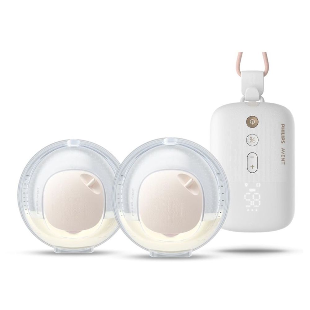 Philips Avent - Hands-Free Double Electric Breast Pump - White