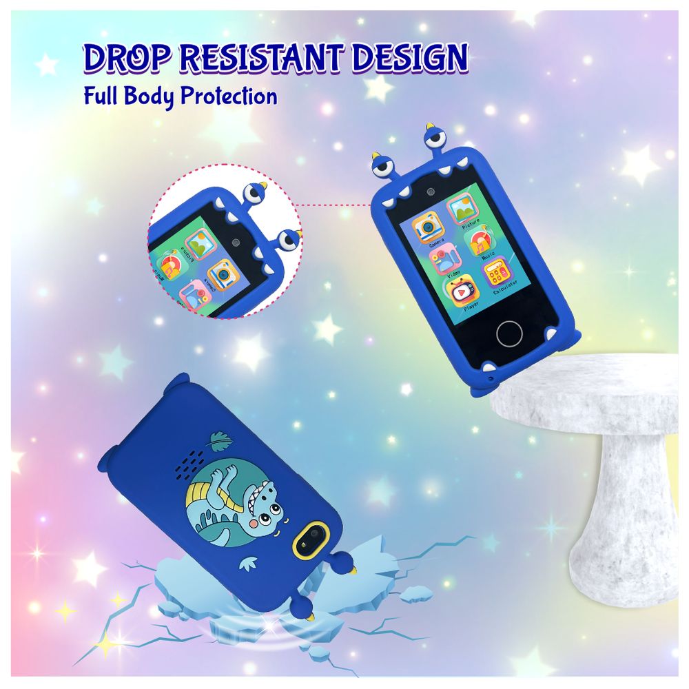 ESSEN - Kids Smart Phone Toy For Boys - Blue