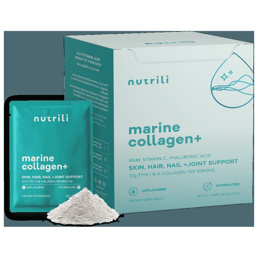 نوتريلي - كولاجين بحري بلس - بدون نكهة - 24 كيس