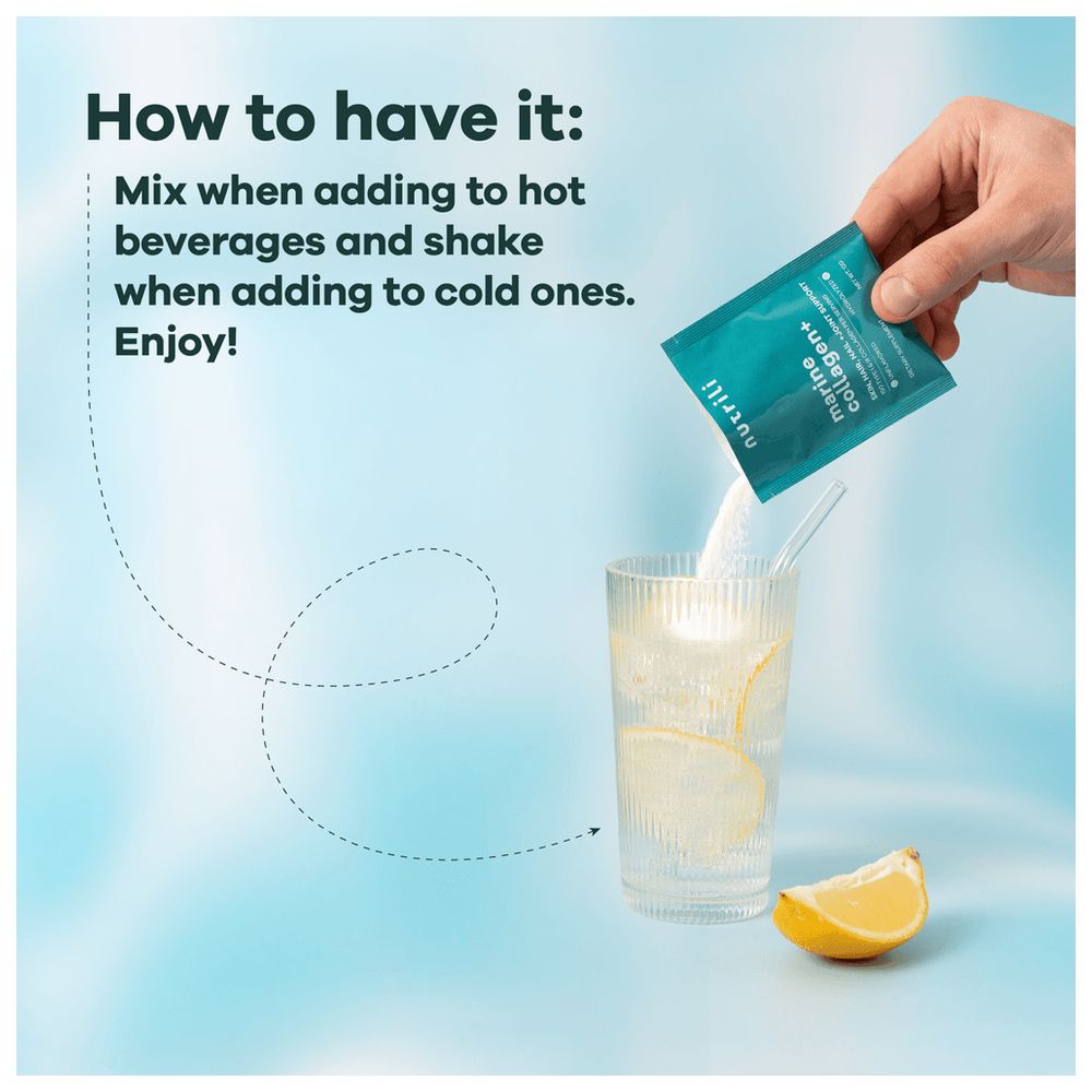 Nutrili - Marine Collagen+ - Unflavored - 24 Sachets